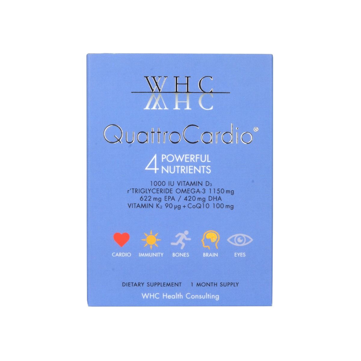 QuattroCardio omega-3 fish oil capsules