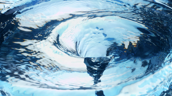 vortex of water